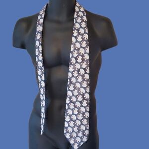 Sears vintage 70s abstract print tie